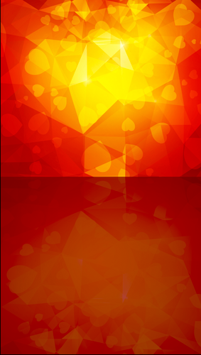 Prism Hearts Backdrop