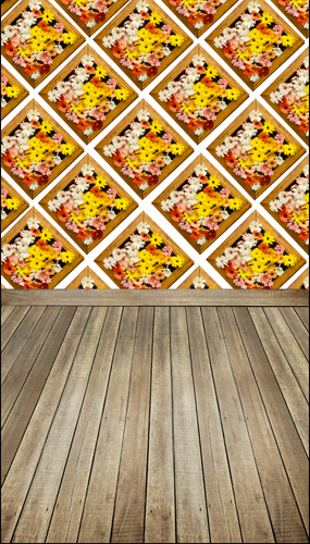 Boxed Bouquets Backdrop