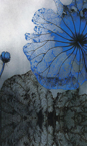 Blue Lotus Backdrop