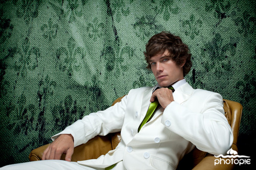 Fleur de Lis (Green) Photography Backdrop