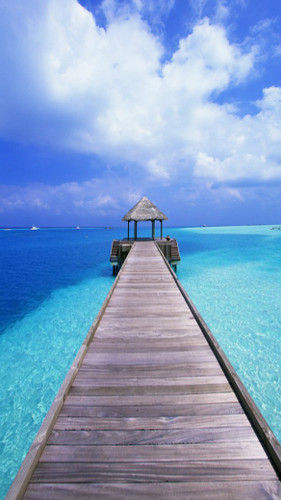 Cabana Pier Backdrop