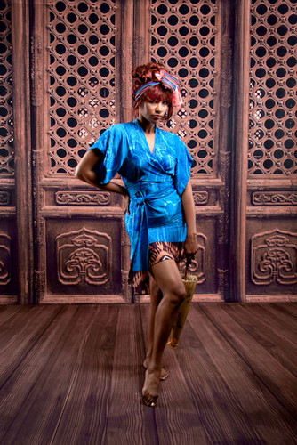 Bamboo Doors Backdrop