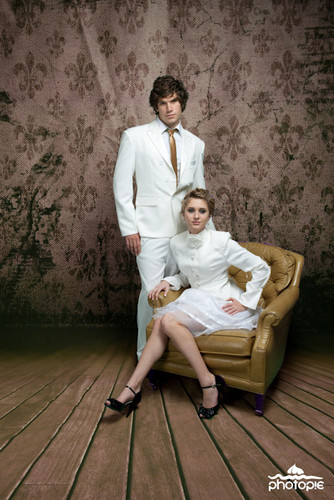 Fleur de Lis (Brown) Backdrop
