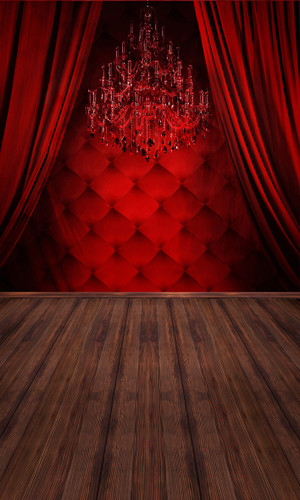 Red Boudoir Backdrop