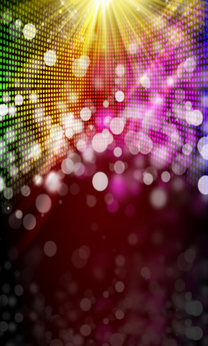 Bokeh Disco Backdrop
