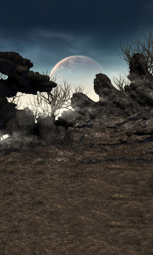 Eerie Formations Backdrop