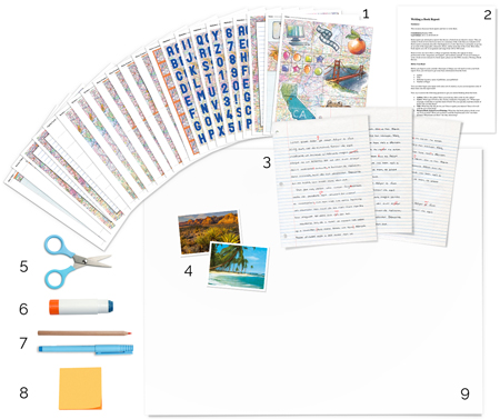 50 US States Report stickers and templates 50 US States Report stickers and templates to use in tutorial