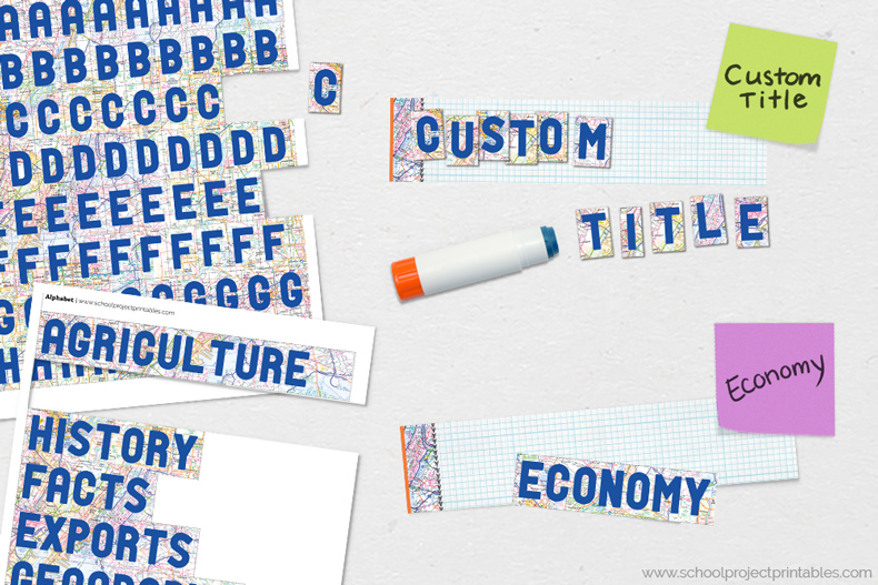 making custom titles for State Report poster making custom titles for State Report poster