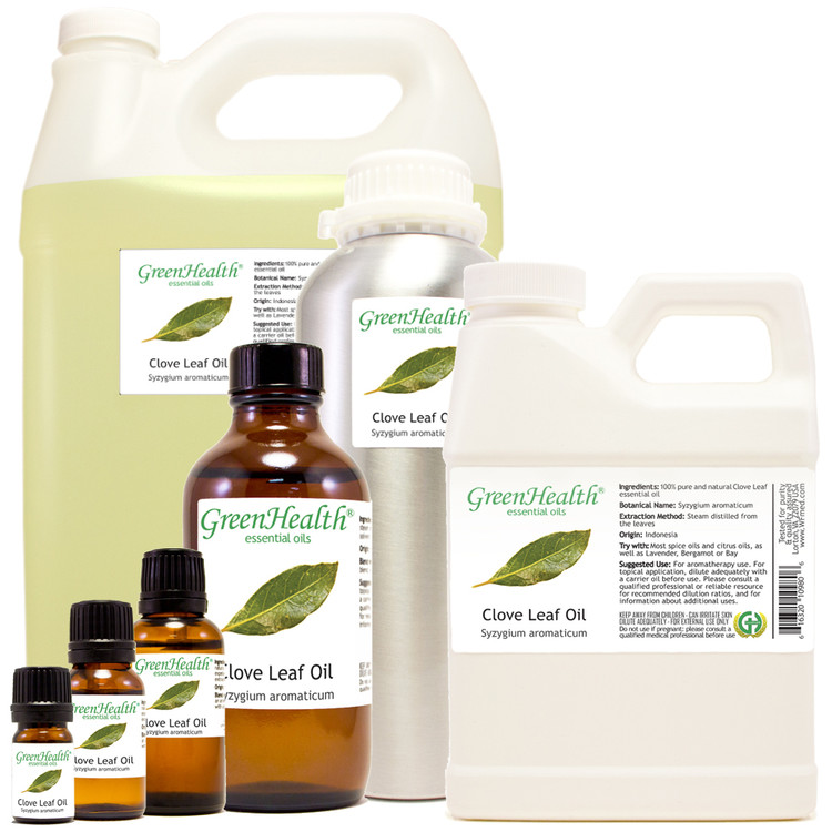 clove leaf oil syzygium aromaticum