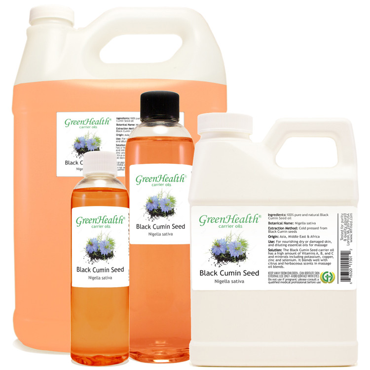 Black Cumin Seed Oil 1oz 2oz 4oz 8oz 16oz 32oz