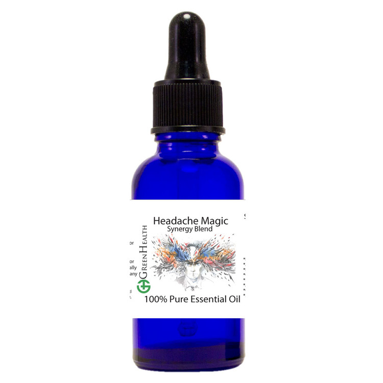 Green Health Synergy Blends Headache Magic (Wellness)