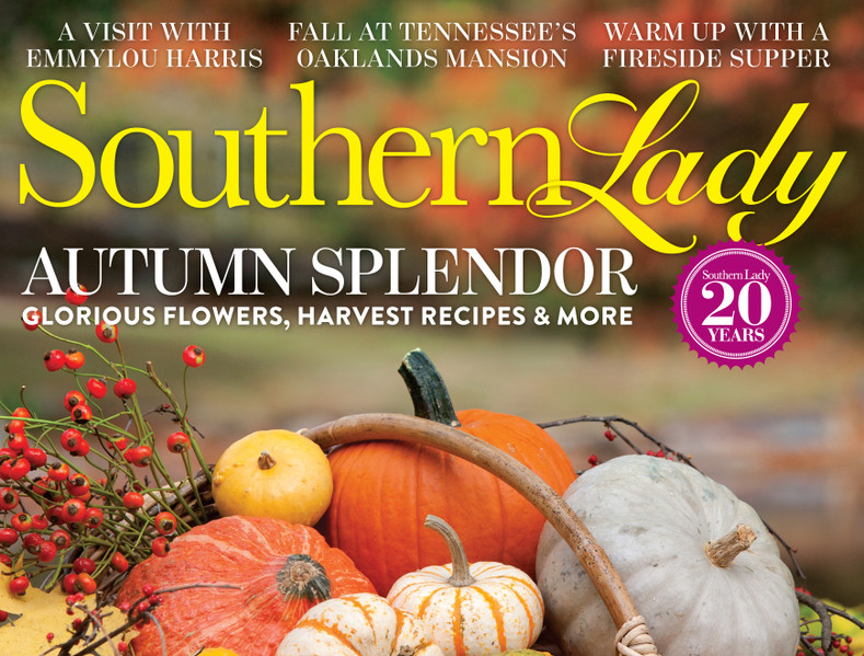 Silver Linens Jewelry featured in Southern Lady Magazine