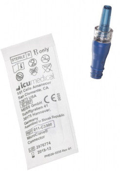 ICU MEDICAL 011-C3300 MicroClave Neutral Displacement I.V Connector (Case of 100 Eeach), ICU MEDICAL, 011-C3300 ICU MEDICAL 011-C3300 MicroClave Neutral Displacement I.V Connector (Case of 100 Eeach), ICU MEDICAL, 011-C3300