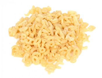 Alphabet Pasta Alphabet Pasta