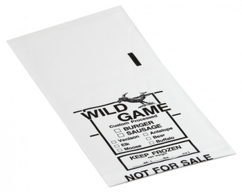 Wild Game Poly Meat Bags - 2# of Meat Wild Game Poly Meat Bags - 2# of Meat