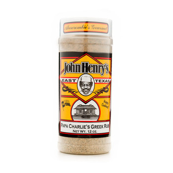John Henry's Papa Charlie's Greek Rub John Henry's Papa Charlie's Greek Rub