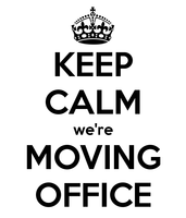 Announcement: Keep Calm, We're Moving Office! - Sophie & Toffee