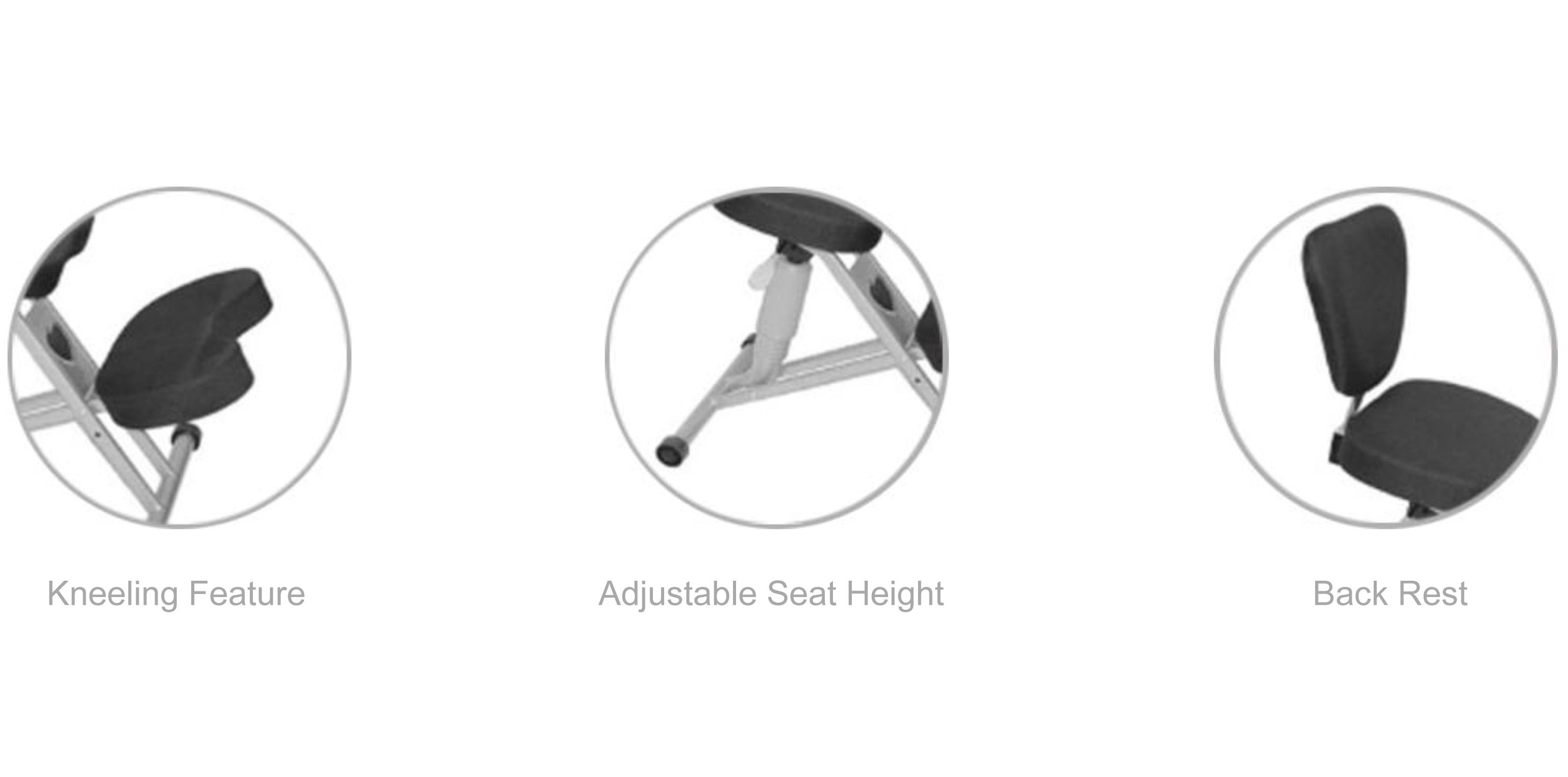 Kneeling Chair 'Sandra' - Urban Hyve Office Furniture