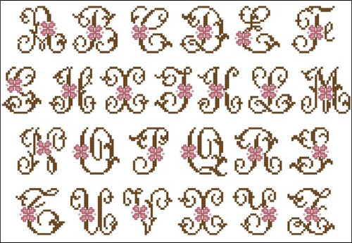 Vintage Alphabet 1083