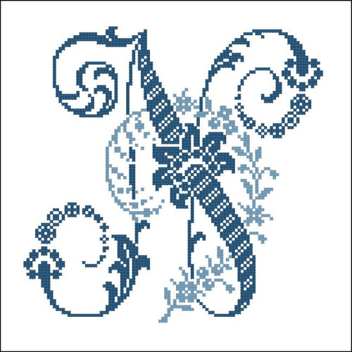 Elaborate Alphabet N
