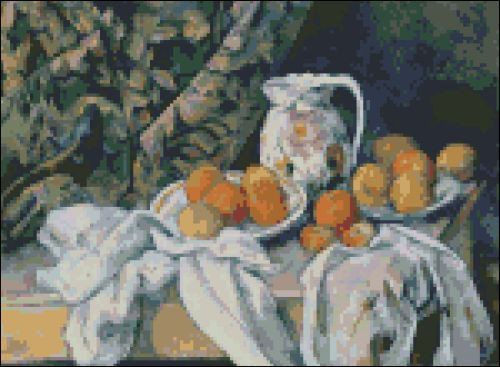 Still Life with Curtains