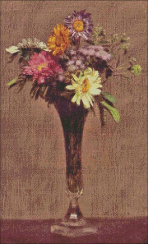 Daisies and Dahlias