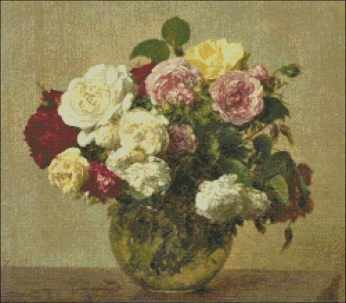 Roses Bouquet by Fantin