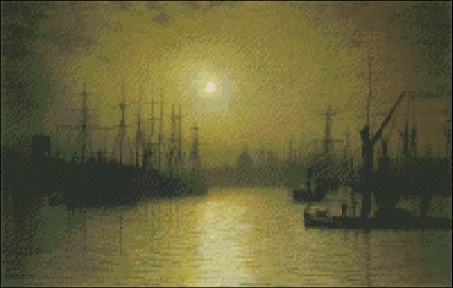 Nightfall at Thames