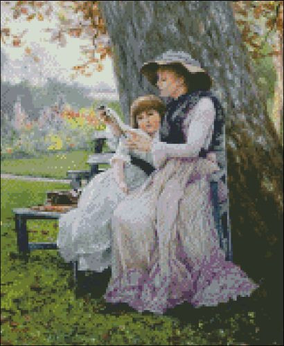 Reading in the Garden