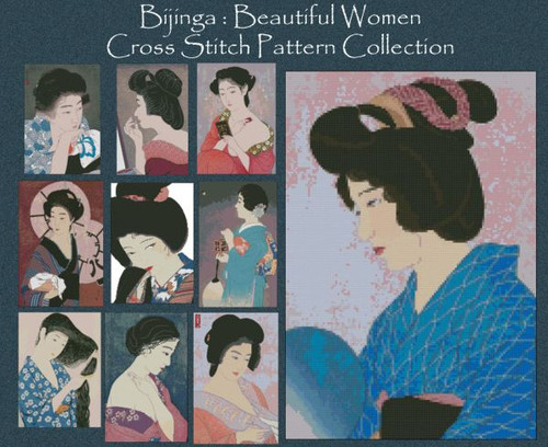Bijinga Cross Stitch Pattern Collection