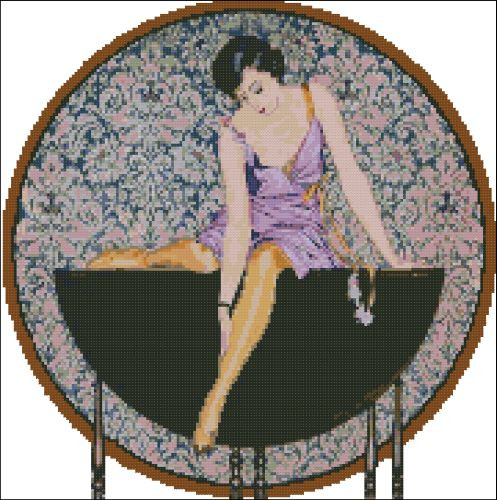 Art Deco Lady