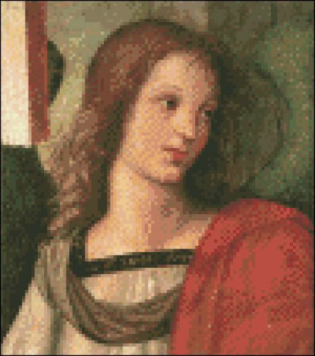 Angel (Fragment from Baronci Altarpiece)