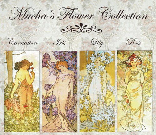 Mucha's Flower Cross Stitch Collection