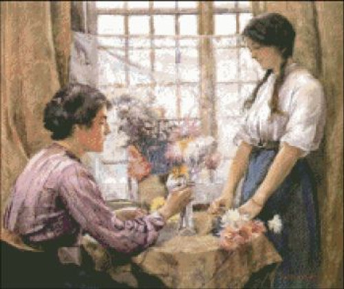 Arranging Flowers