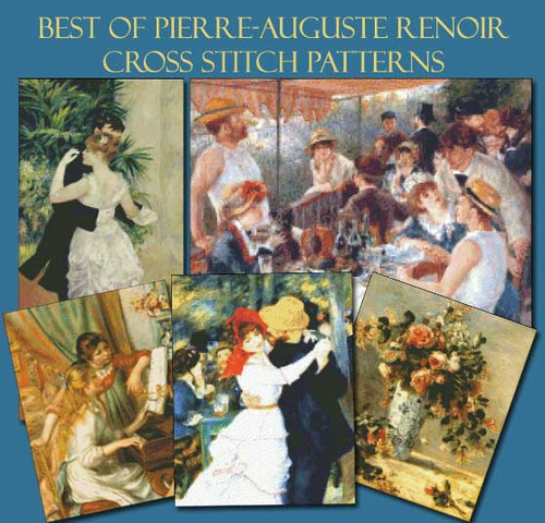 Renoir Cross Stitch Pattern Collection