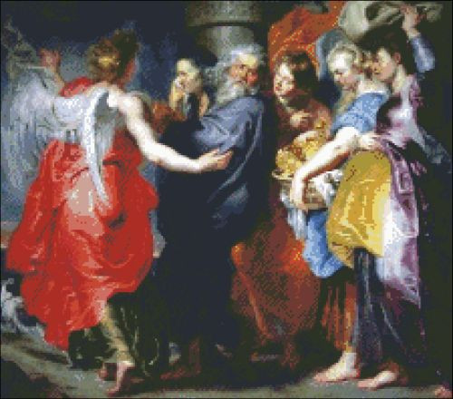 Departure of Lot and his Family