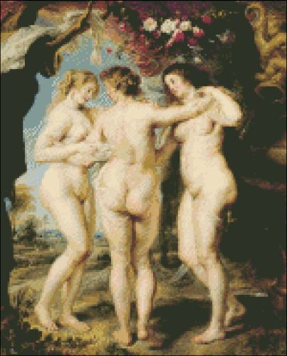 Three Graces by Rubens