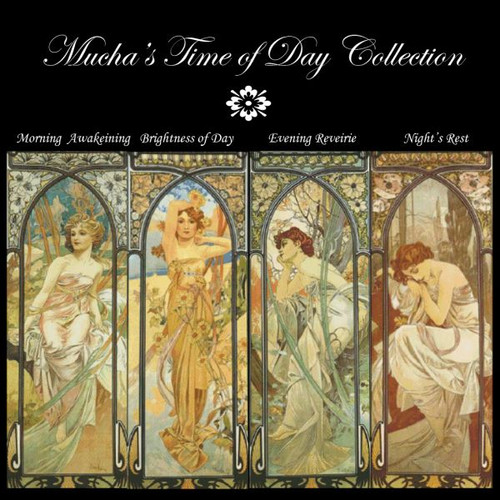 Mucha's Time of Day Cross Stitch Collection