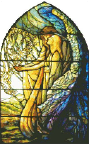 Guiding Angel Stained Glass