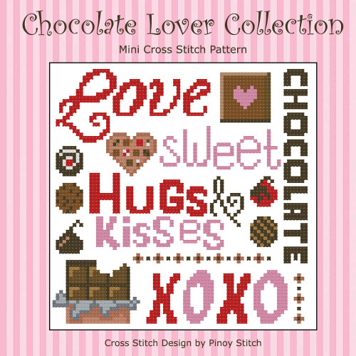 Chocolate Lovers Cross Stitch Collection