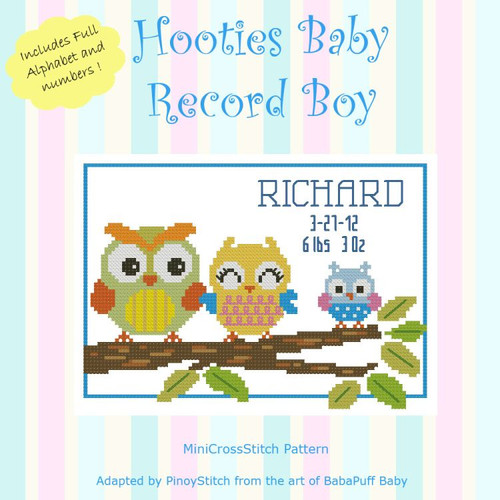 Hooties Baby Record Boy