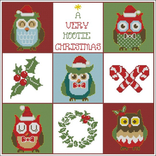 Hooties Christmas Owls Sampler
