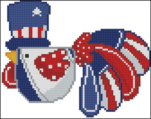 Patriotic Rooster 004