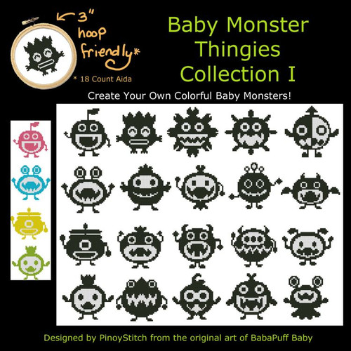 Baby Monster Thingies Collection I