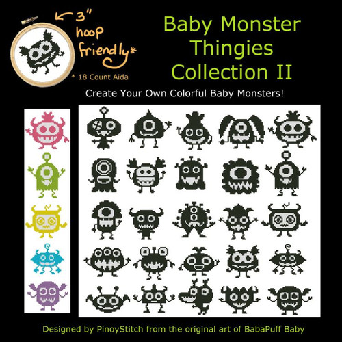 Baby Monster Thingies Collection II