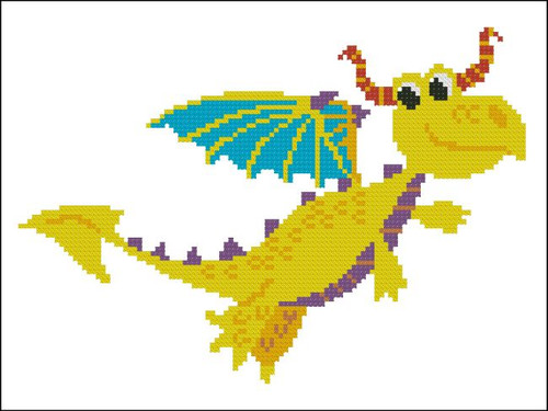 Happy Dragon Yellow