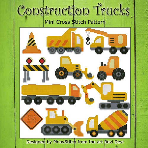 Contruction Trucks Sampler