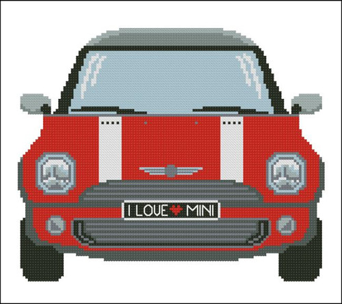 Mini Sports Car Red