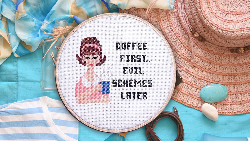 Sassy Is The New Cool Mini Cross Stitch Pattern