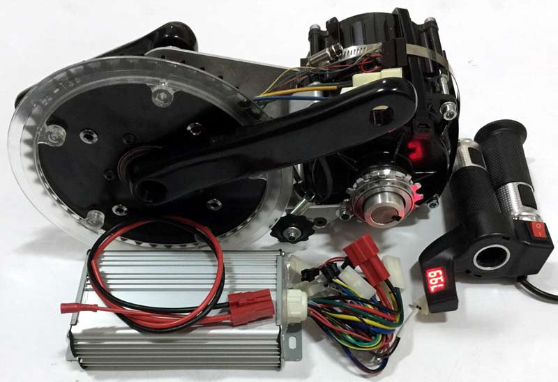 Cyclone Mid Drive 3000 watt Ebike KIT Luna Cycle